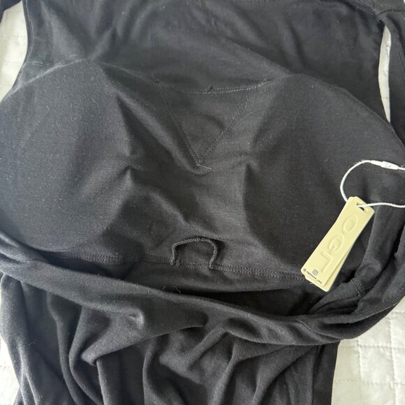 OGL Black Sheath Mini Dress Sleeveless Bateau, S - Picture 6 of 10